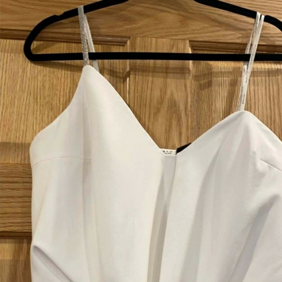 Halston Heritage One Shoulder Draped Dress - Picture 5 of 13